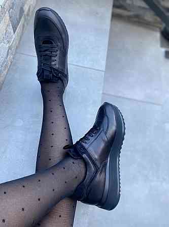 EMELI Кросівки жіночі EMELI 701/1 чорні (весна-осінь, шкіра+замша натуральна) (4122) Коломия