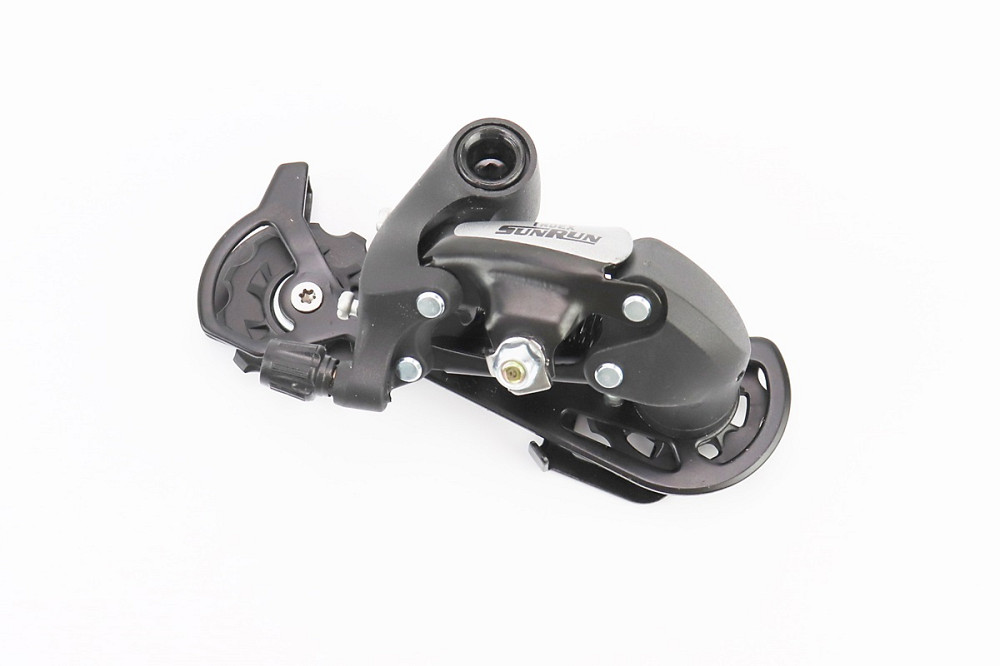 Перемикач ланцюга задній 6/7зв. кріпл. болт, чорний RD-HG26 Київ - фото 1