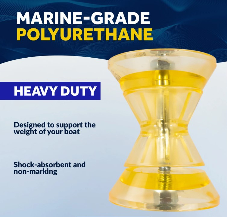 Опорний Ролик 3" Прозорий Київ - фото 2