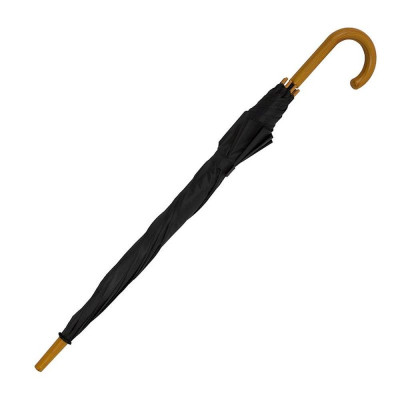 Зонт Bergamo Promo Полуавтомат Черный (45100-3) Винница - изображение 2