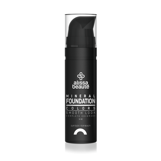 Тональна основа з матовим фінішем 02 Беж Mineral make-up foundation n,02 Alissa Beautе 35 мл Вінниця