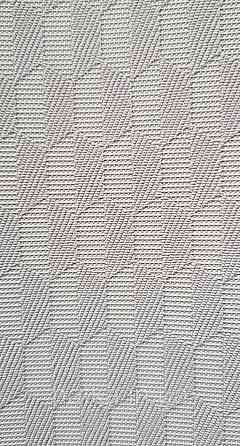 Шпалери вінілові на флізеліні AdaWall Omega1.06х10 геометрія 3д фігури роми смуги білі сірі 23208-1 Київ