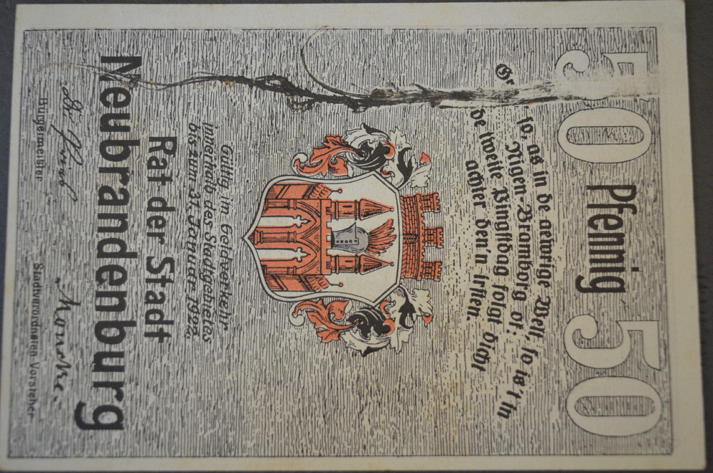 Германия. Нотгельд. 50 Pf ( 13 ) Полтава - изображение 1