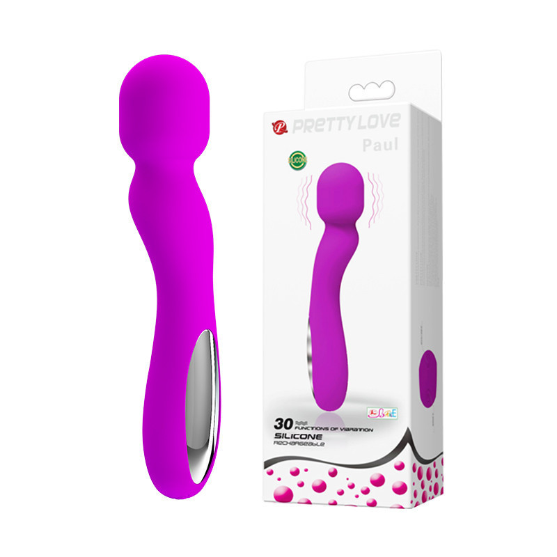 Вибромассажер PRETTY LOVE PAUL Purple, USB 30 function Sex Aura Киев - изображение 1