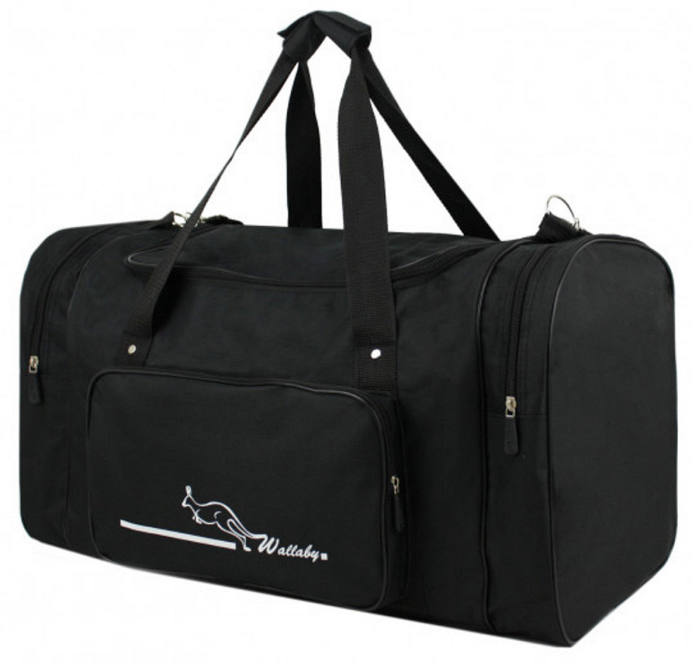 Сумка спортивная Wallaby 3070 35х60 черная S307001 Киев - изображение 1