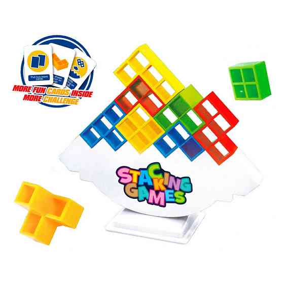 Дитяча настільна гра "Балансир - тетріс" S-128, 48 деталей Вінниця