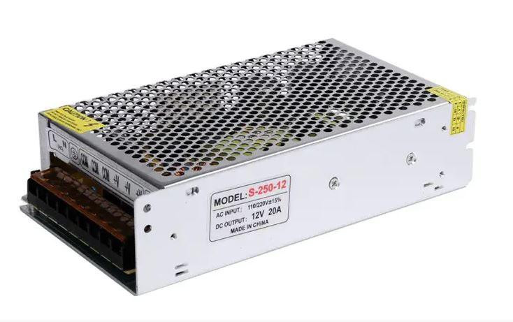 Блок живлення адаптер 12V 20A S-250-12 Metall Вінниця - фото 3