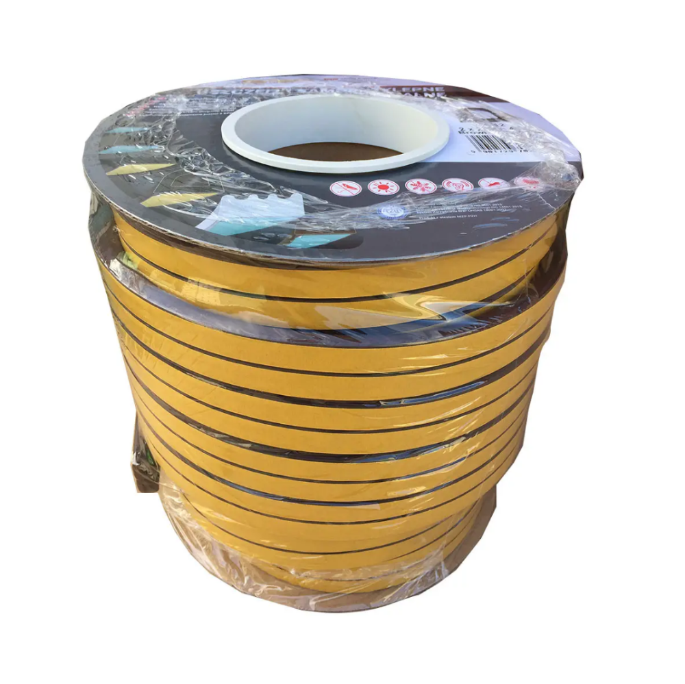 Гумовий ущільнювач самоклеючий D 14х12 (40м) коричневий Павлоград - фото 1