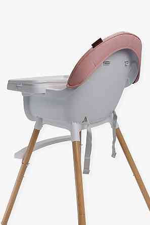 Стул для кормления ребенка 2 в 1 VELANO Evo, pink Киев