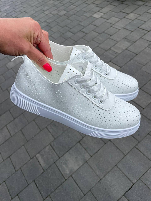 L.Fairy Мокасини жіночі L.Fairy -2 білі (весна-літо, еко-шкіра) (5858) 36 Коломия - фото 10