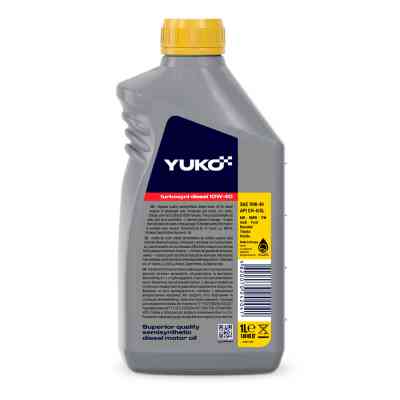 Моторное масло Yuko TURBOSYNT DIESEL 10W-40 1л (4820070242041) Винница