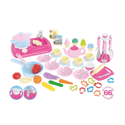 Іграшкова Кухня + Набір посуду Технок 7280 Житомир