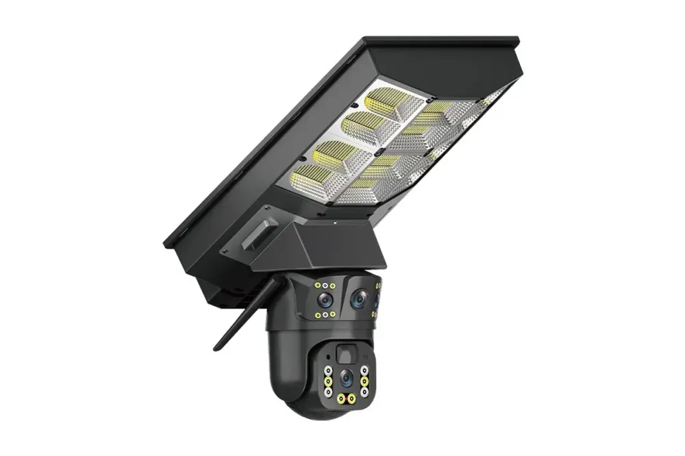 Камера видеонаблюдения PTZ уличная WiFi+LED лампа+солнечная панель (SPM-XA01/T19-4G) Коломия - фото 2