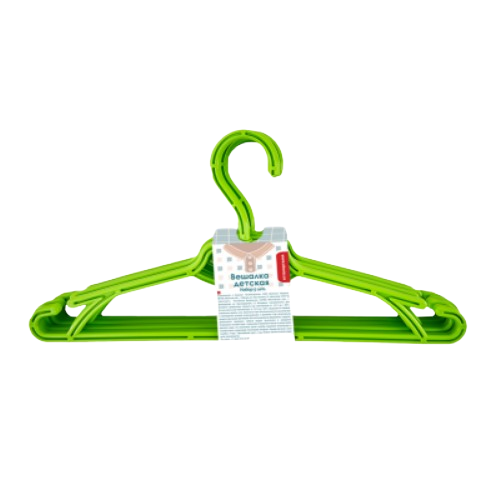 Набір вішалок для одягу дитячі 5шт оливковий Алеана Житомир