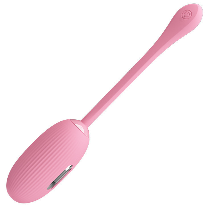 Віброяйце - Pretty Love Doreen Electric Shock Egg Light Pink (App) Sex Aura Київ - фото 4