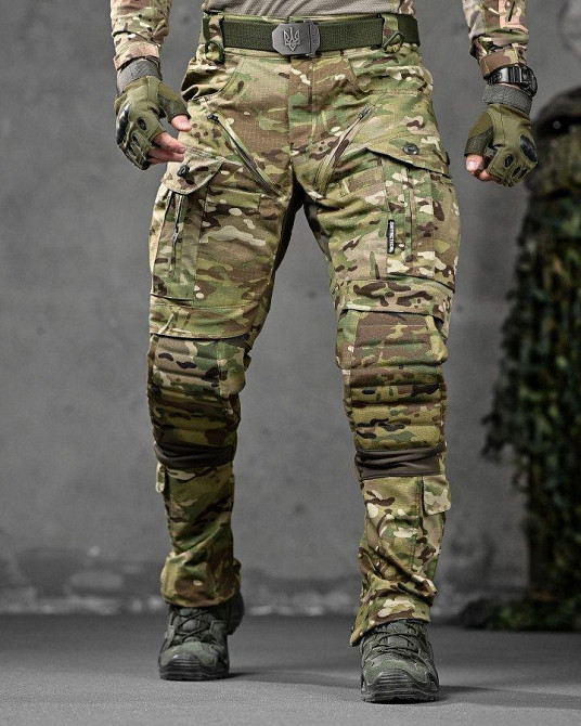 Штурмові тактичні штани tomahawk tactical мультикам ВТ6740 Одеса - фото 1