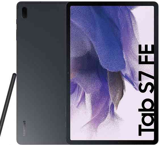 Планшет Samsung Galaxy Tab S7 FE 5G Black LTE + Стилус SM-T736 Новый. Киев
