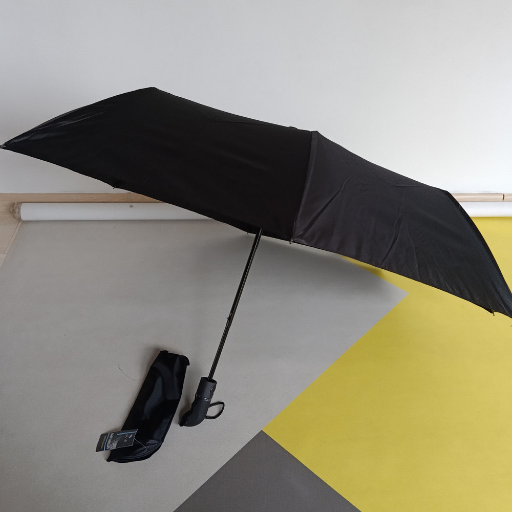 Парасолька чоловіча автомат чорна Київ - фото 5