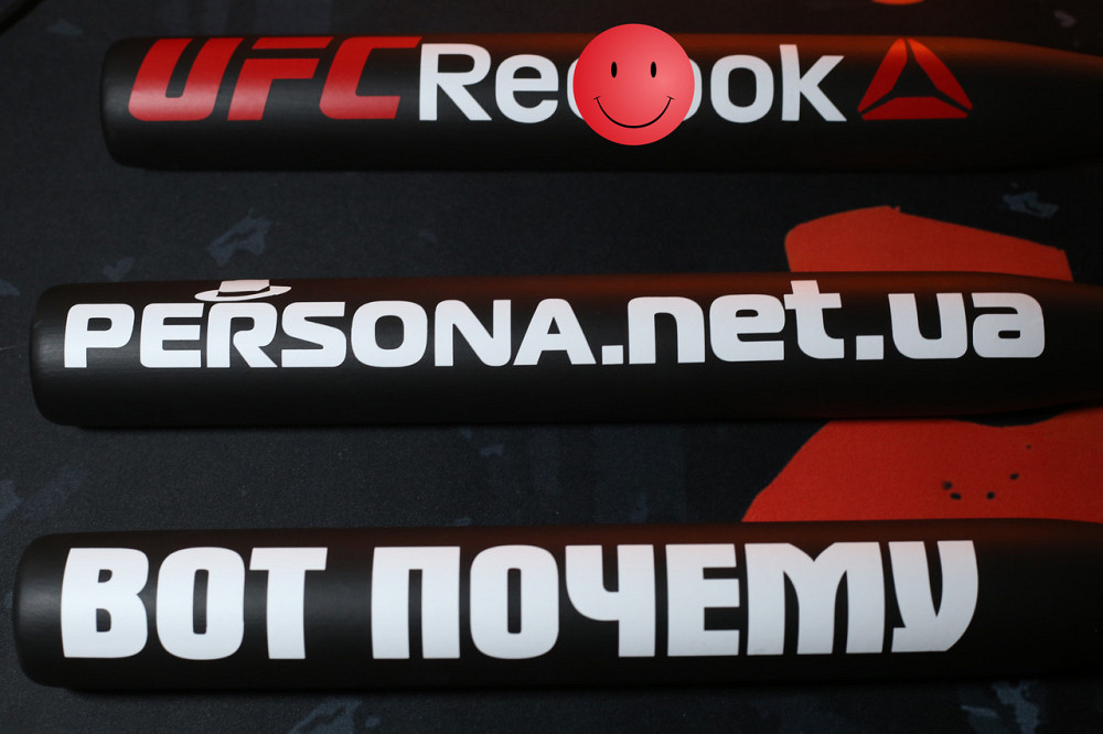 Бейсбольная бита с Логотипом - Индивидуальный заказ! Производство. Сроки выполнения 48 часов. Киев - изображение 5