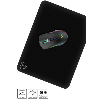 Коврик для мышки YENKEE YPM 35 Speed Top M Black (45015887) Винница - изображение 6