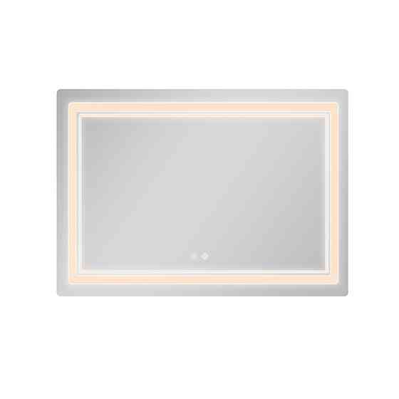 Дзеркало Qtap Cardinal (CA2) 1200х800 з LED-підсвіткою Touch, з антизапотіванням, з димером, темп. кольору (3000-6500K) Київ