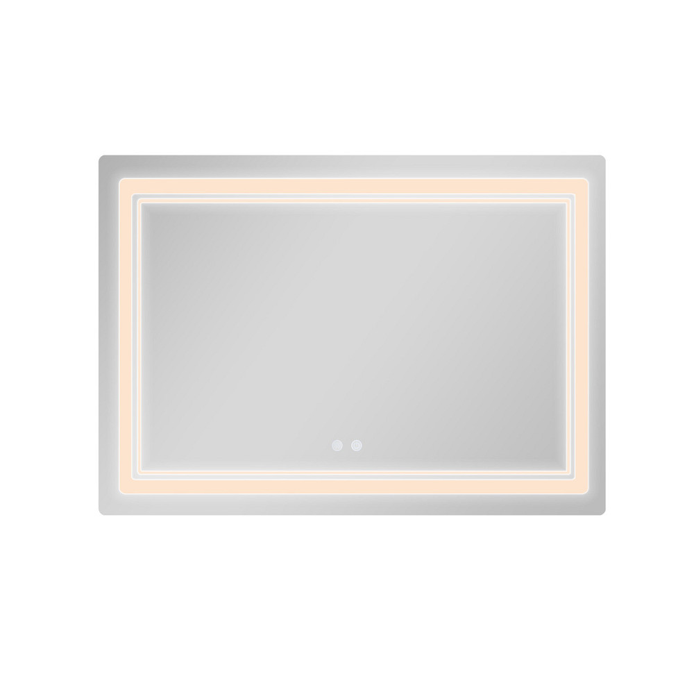 Дзеркало Qtap Cardinal (CA2) 1200х800 з LED-підсвіткою Touch, з антизапотіванням, з димером, темп. кольору (3000-6500K) Київ - фото 5