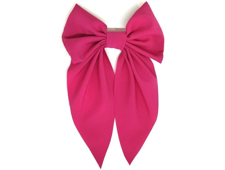 Заколка молодіжна для волосся малина Бант Київ - фото 1