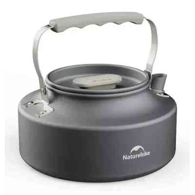 Набор туристической посуды Naturehike CNK2450CF010, алюміній 2 каструлі, чайник, сковорідка (6976507663281) Вінниця