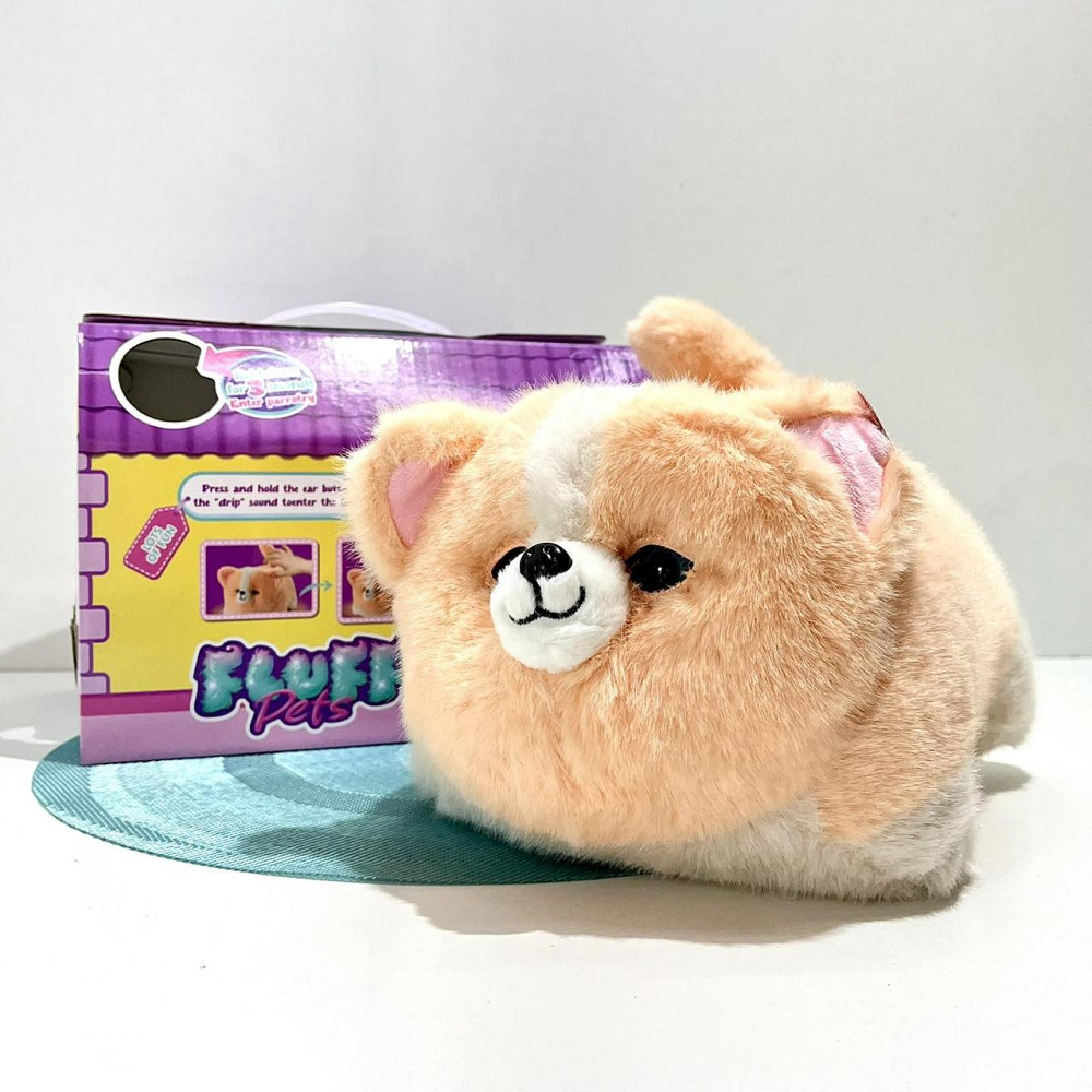 Собачка інтерактивна рухає хвостом моргає очима запис голосу Рожевий (M 17049) Чернигов - изображение 2