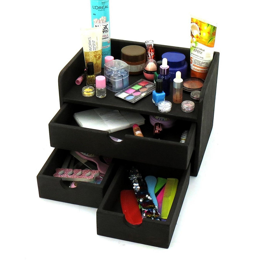 Органайзер для косметики "Шарлотта" венге Миколаїв - фото 3