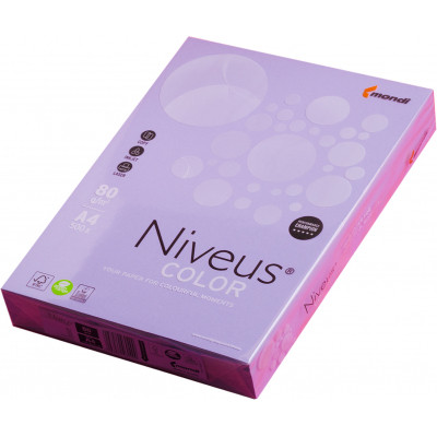 Папір Mondi Niveus COLOR intensive Purple A4, 80g, 500sh (A4.80.NVT.LA12.500) Вінниця - фото 1