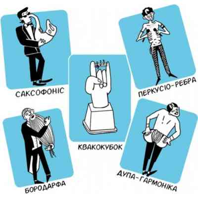 Настільна гра Feelindigo Квакнуті музики (Freaky Band) українська (FI19030) Вінниця