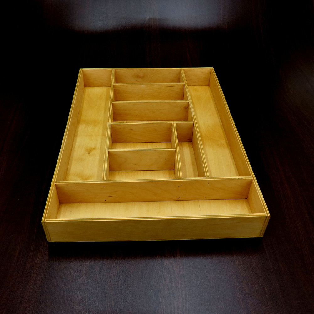 Лоток для столових приладів "Інфусьон 45х65" каррі Миколаїв - фото 7