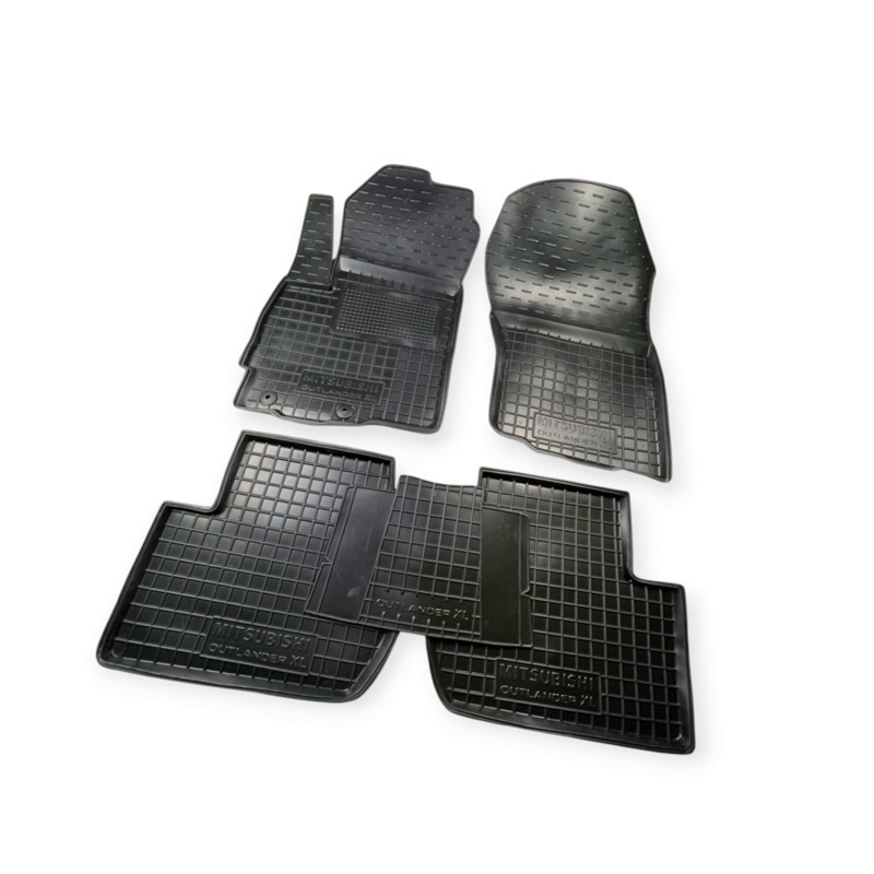 Коврики mitsubishi outlander xl 2007-2015, Пежо 4007,citroen c-crosser борт 2,5см, с перем салона Мукачево - изображение 1