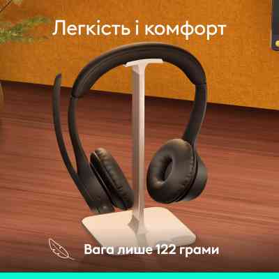 Навушники Logitech Zone 305 for Business Bluetooth Black (981-001458) Вінниця