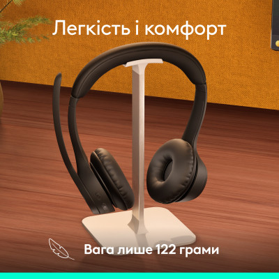 Навушники Logitech Zone 305 for Business Bluetooth Black (981-001458) Вінниця - фото 6