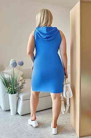 Летнее платье без рукавов Catalina батал 50-52, Джинс Киев