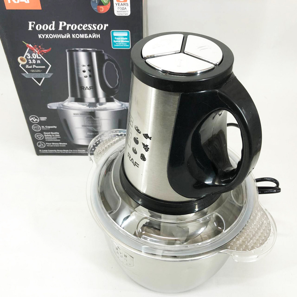 Блендер з гострим лезом, Блендер із мірною чашею міксер з чашею для подрібнення ZS-67 Львів - фото 8