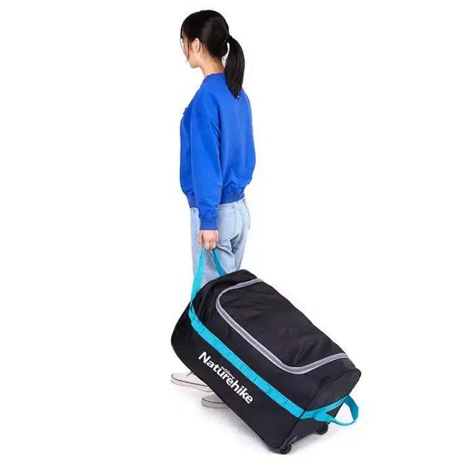 Сумка-баул для кемпінгу Naturehike 110 л NH18X027-L,  110 л чорна Киев - изображение 3