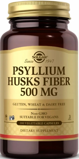 Псиллиум Solgar Psyllium Husks Fiber 500 mg 200 капс Киев - изображение 1