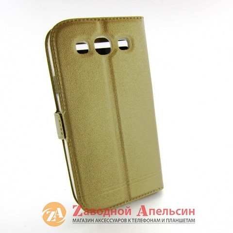 Чохол книжка Samsung I9300 I9305 S3 Smart Case gold Одеса - фото 5