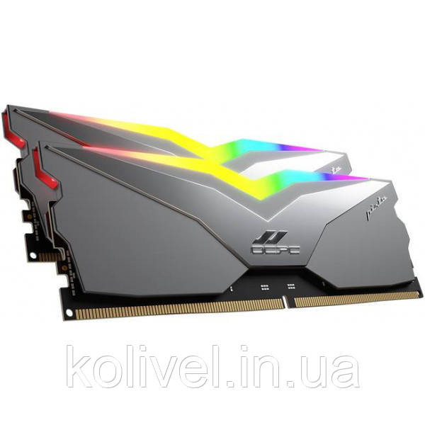 DDR5 64Gb 5200MHz (2*32Gb) OCPC PISTA RGB C40 Titan, Retail Kit (MMPT2K64GD552C40T) Київ - фото 3