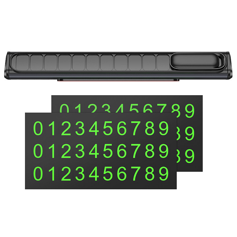 Парковочная карта BOROFONE FC3 Ronny can hidden parking sign Black Metal Gray Одесса - изображение 7