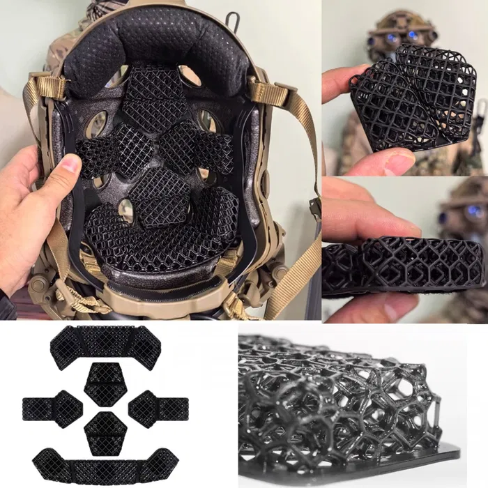 Вентиляционные демпферные подушки для баллистического шлема Винница - изображение 9