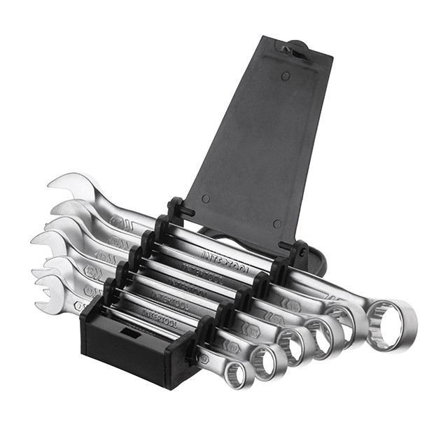 Набір ключів INTERTOOL STORM 8–17 мм - Інструмент для професійного користування Львів - фото 4