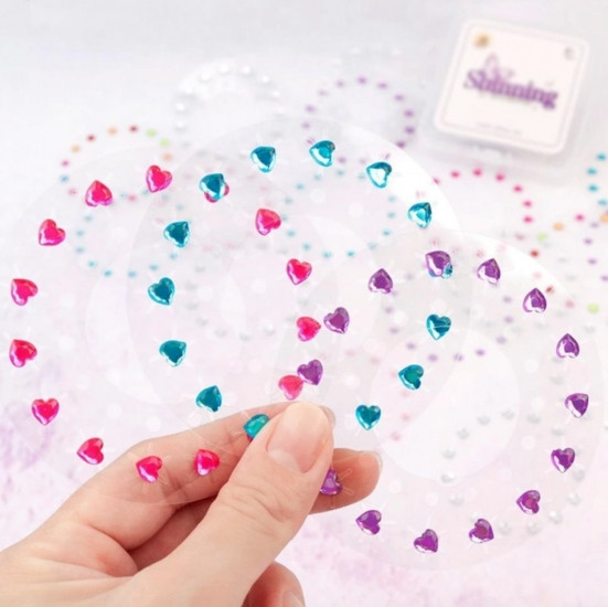 Набір для творчості дівчинці - Стайлер для прикраси стразами Блінгер – Стрази для волосся дитячі Blinger, в комплекті 12 дисків, 180 страз Вінниця - фото 2