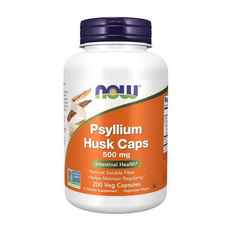 Psyllium Husk Caps 500 mg (200 veg caps) Луцьк - фото 1