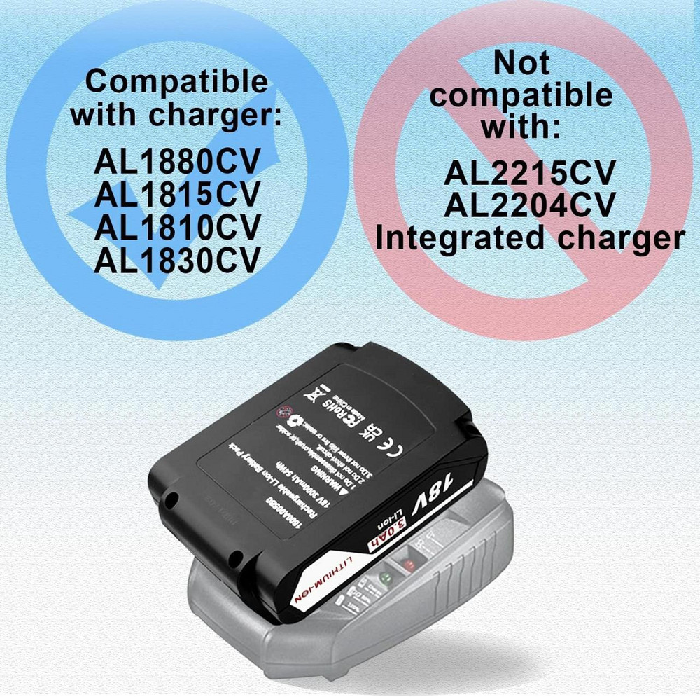 Акумулятор Moccdor для електроінструмента Bosch 18V 3000mAh PBA PSB PSR батарея до шурупокрута, дрилі Li-ion 18В Київ - фото 4