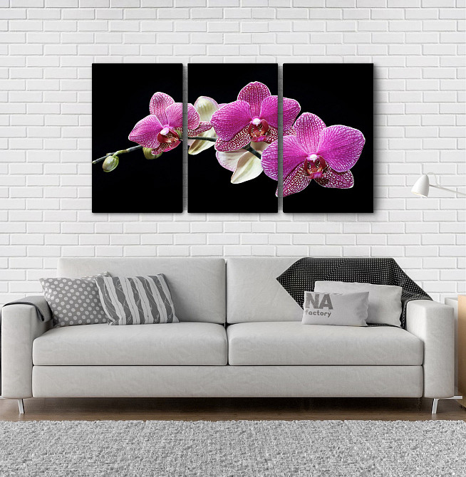 Модульная картина Орхидея Аrt-133_3А Киев - изображение 2