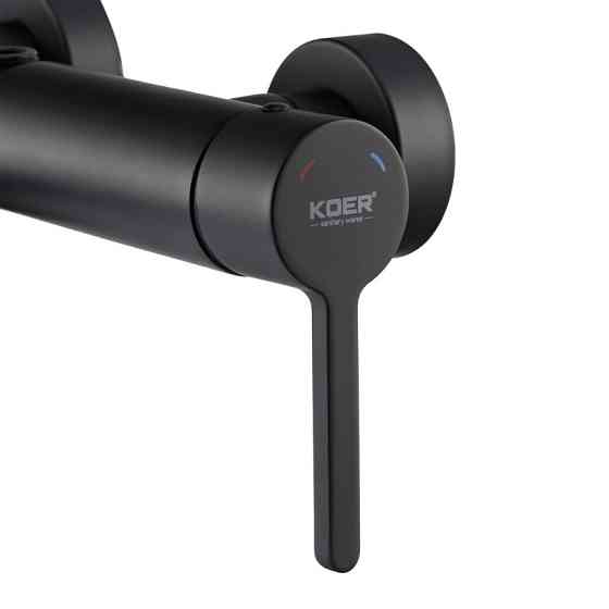 Душевая колонна с смесителем Koer KB-56029-05, 3 режима, черный цвет (KR5490) Харьков